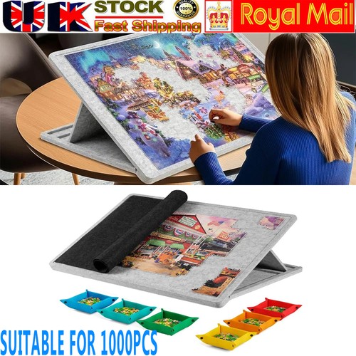 Tilting jigsaw puzzle board - jigsaw,