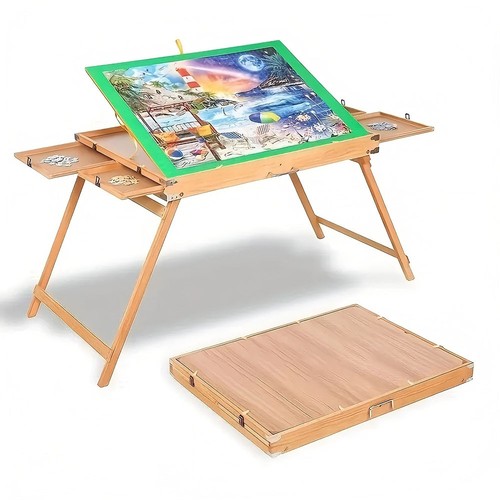 Large jigsaw puzzle - large, table