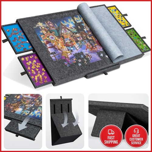 Ergonomic felt jigsaw puzzle - felt,