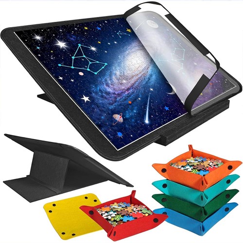 Tilting jigsaw puzzle table - puzzle,