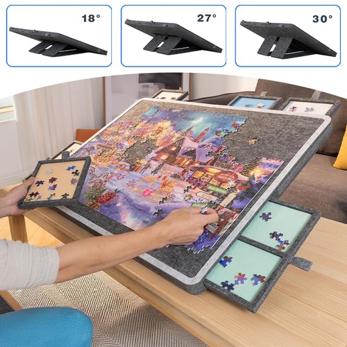 Felt jigsaw puzzle - jigsaw, board