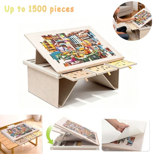 Jigsaw puzzle table foldable - jigsaw,