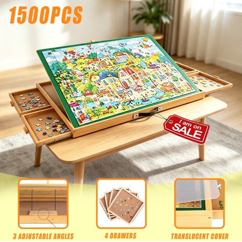 1500pcs wooden jigsaw puzzle - wooden,