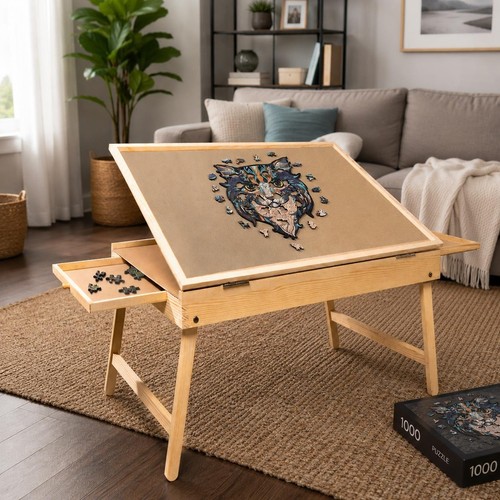Adjustable wooden jigsaw - adjustable,