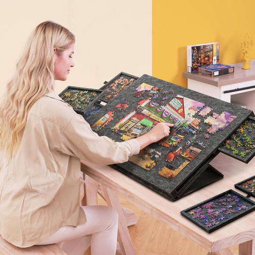 1000 pieces portable jigsaw - pieces,