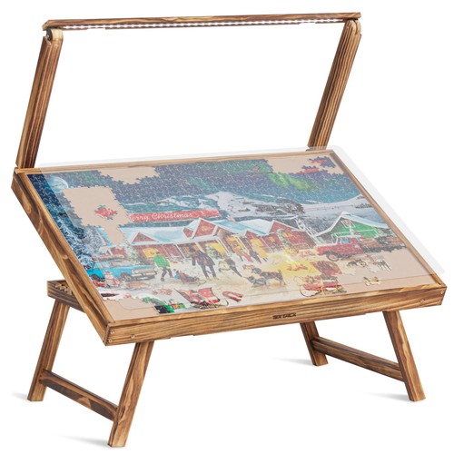 Wooden jigsaw puzzle - wooden,
