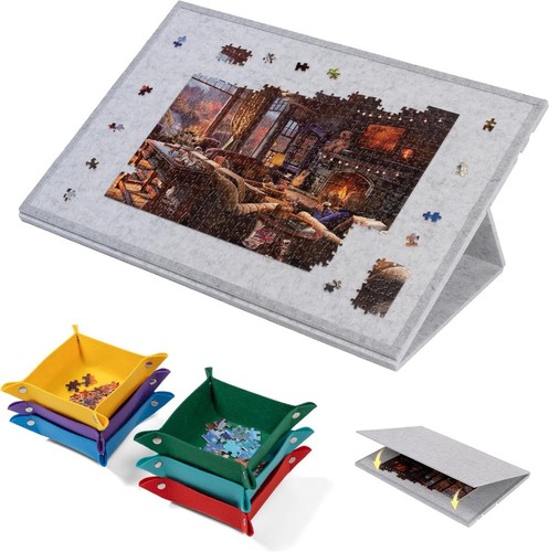 Jigsaw puzzle table tilting - puzzle,