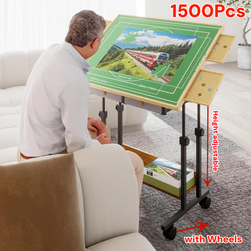 1500 piece jigsaw puzzle table - jigsaw,