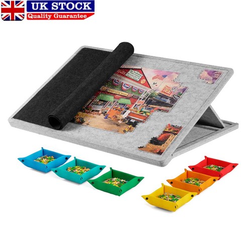 Tilting jigsaw puzzle board - puzzle,