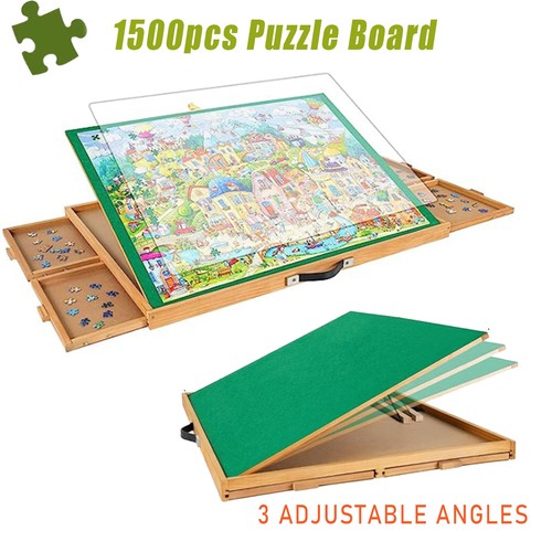 Jigsaw puzzle table non - jigsaw,