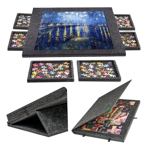 Puzzle table with - table, storage