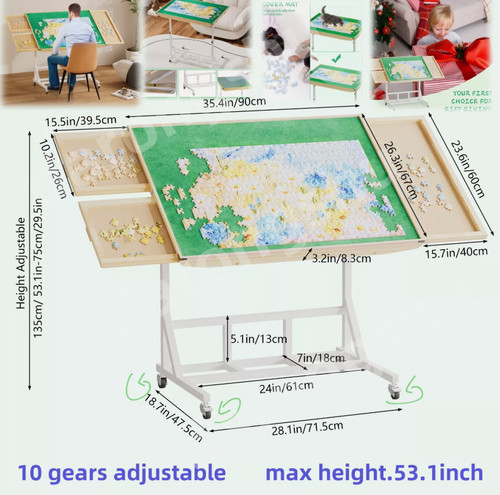 1500pcs jigsaw puzzle table - jigsaw,