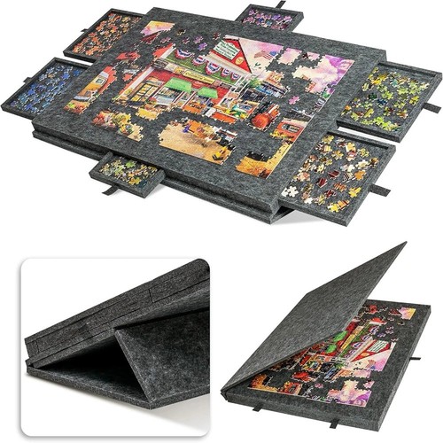 Puzzle table with - table,
