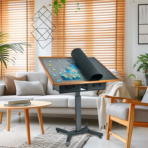 Jigsaw puzzle table - puzzle,