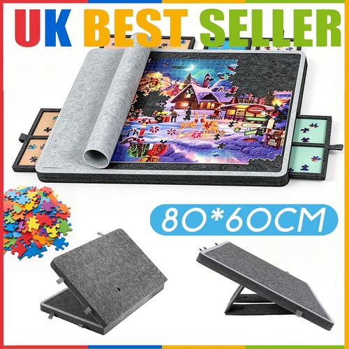 Tilting jigsaw puzzle board - puzzle,