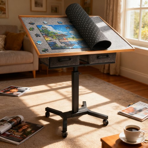 1500pcs jigsaw puzzle - jigsaw, table