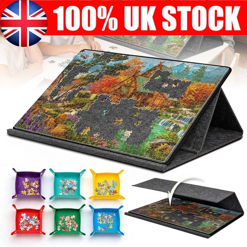 Tilting puzzle board with - board,