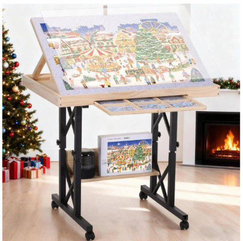 1500 pieces puzzle table with - 1500,