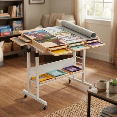 Stylish folding jigsaw puzzle - jigsaw,